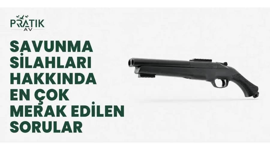 Savunma Silahları Hakkında En Çok Merak Edilen Sorular